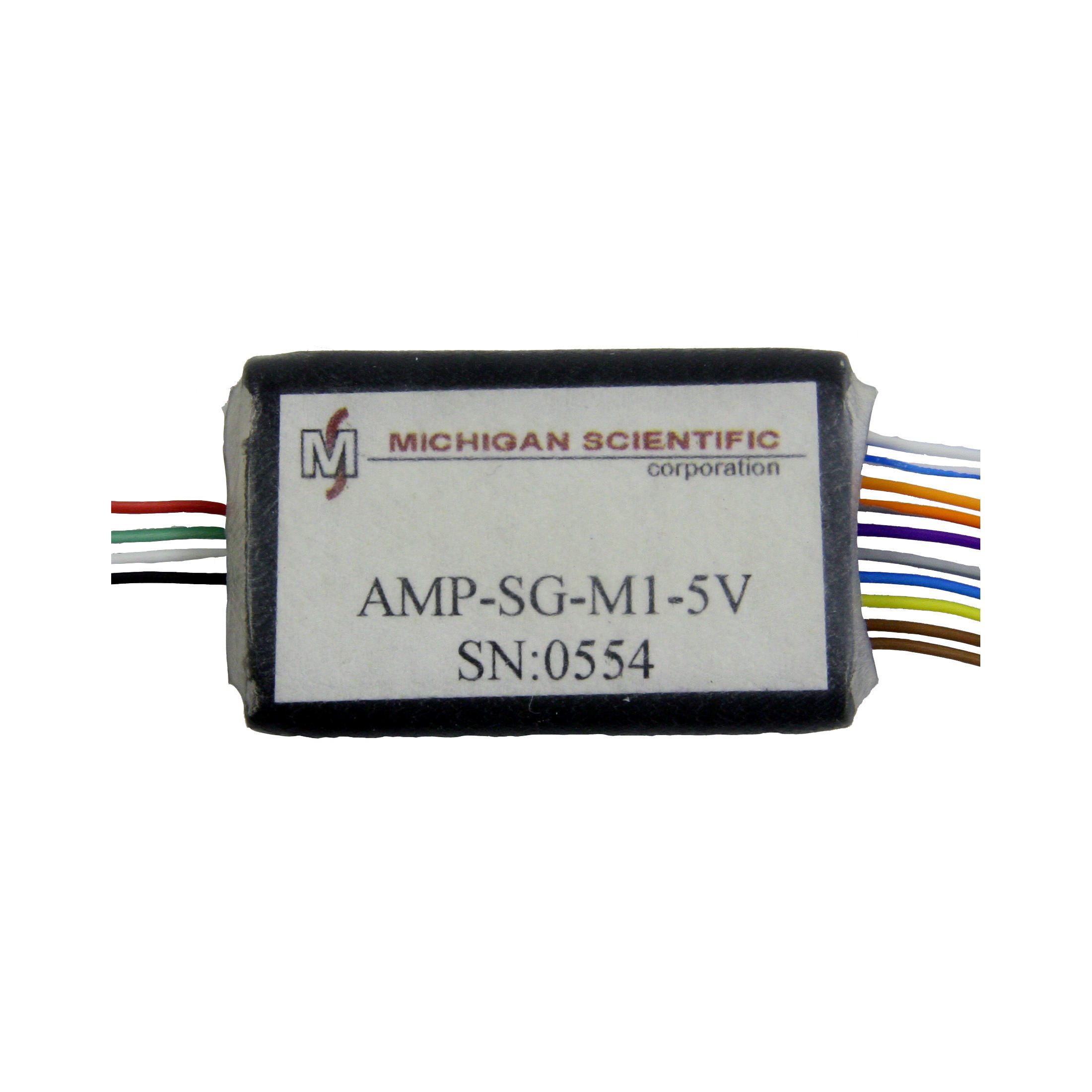 AMPSGM1 Series Strain Gage Amplifier • Michigan Scientific Corporation