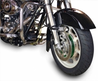Motorcycle with Wheel Force Transducer