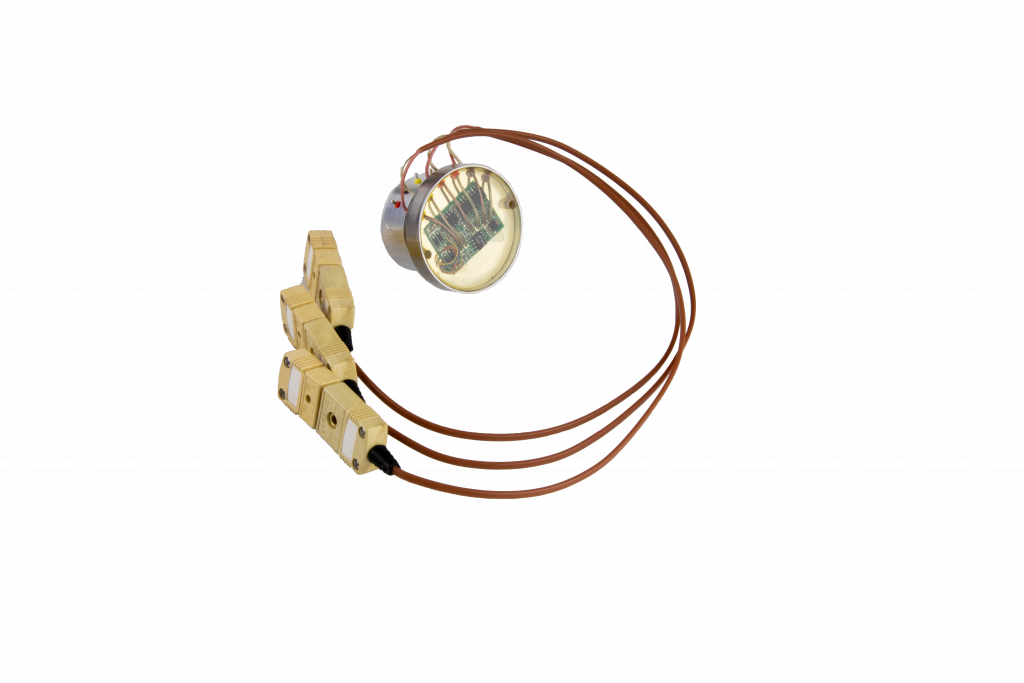 Short S-Series Slip Ring with Integrated Thermocouple Amplifier