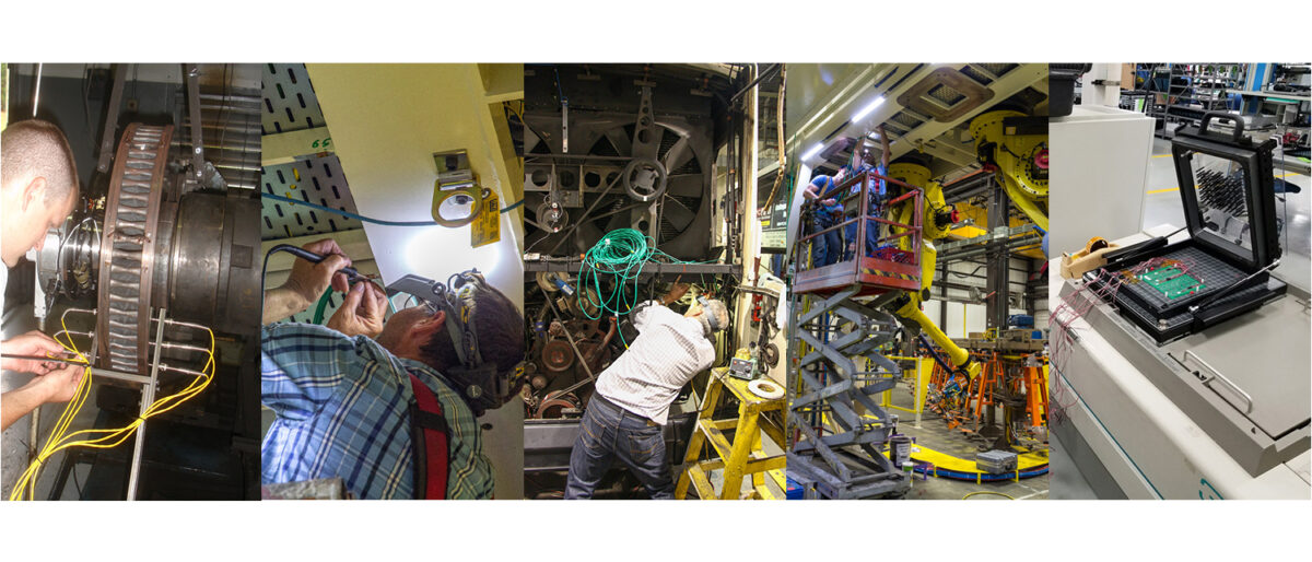 Galgas extensométricas aplicadas a aplicaciones industriales.